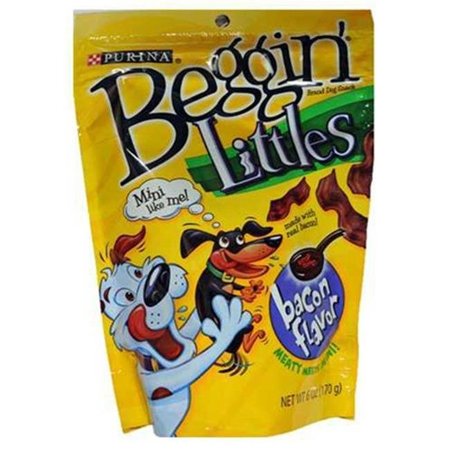 PURINA Purina 15861 Beggin Littles Bacon Flavored Dog Snack - 6 oz. 161131